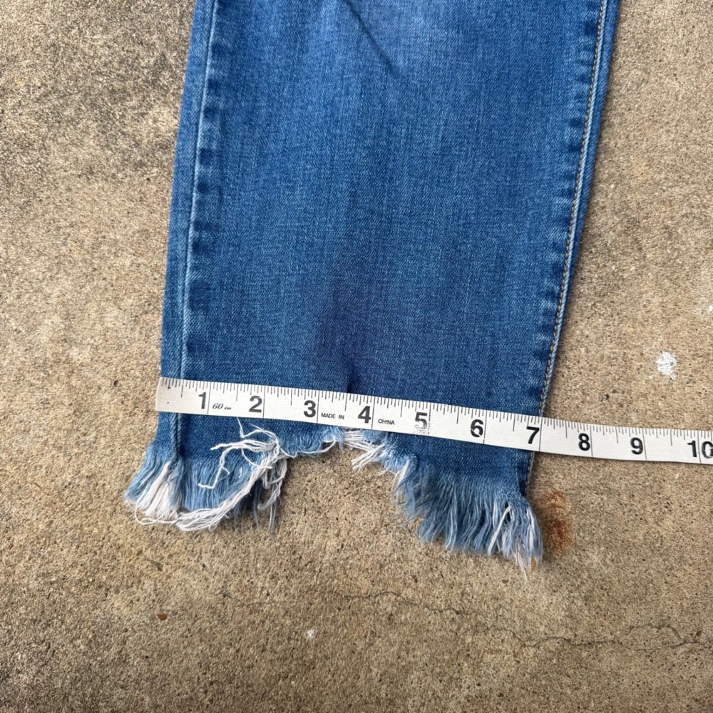 INC International Concepts Skinny Leg Curvy Fit Embellished Distressed Jeans 16 - Picture 11 of 11